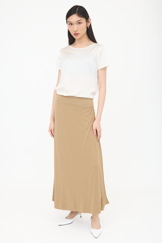 Toteme Tie Waist Wrap Skirt