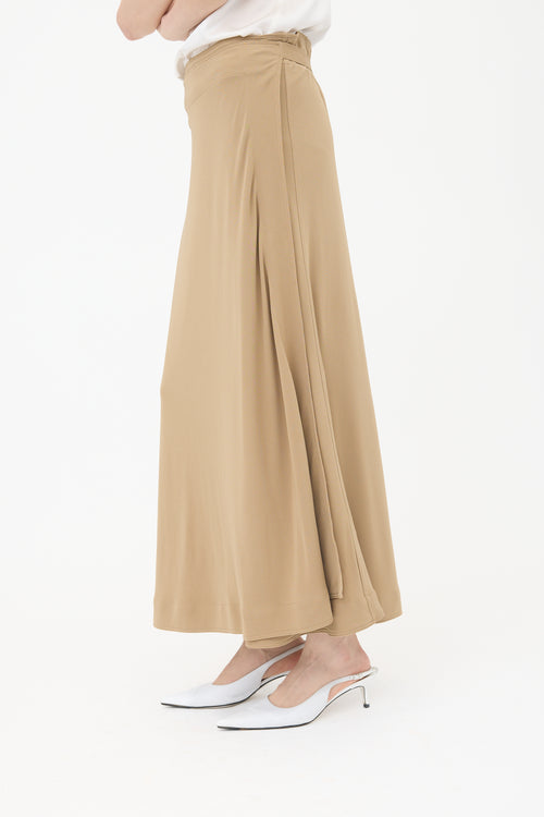 Toteme Tie Waist Wrap Skirt