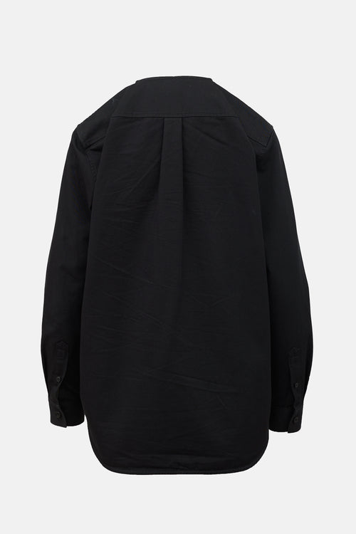 Toteme Twill Collarless Top