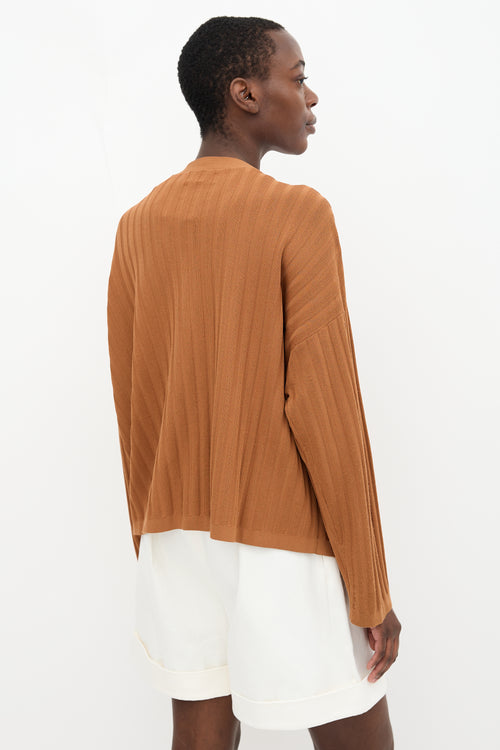 Toteme Vinci Rib Cardigan