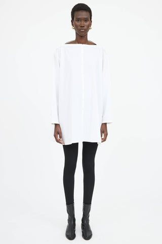 Toteme Boat Neck Mini Dress