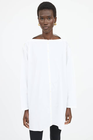 Toteme Boat Neck Mini Dress