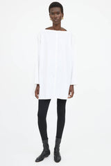 Toteme Boat Neck Mini Dress