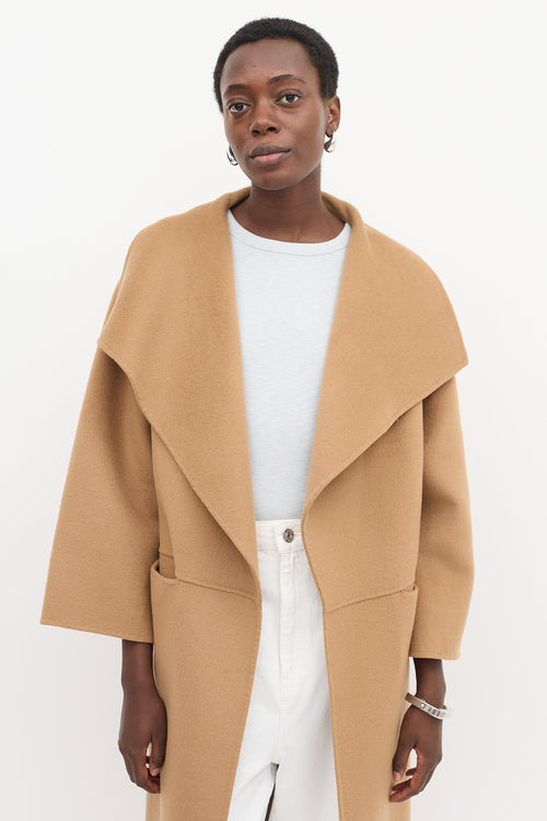 Toteme // Wool Cashmere Signature Coat – VSP Consignment
