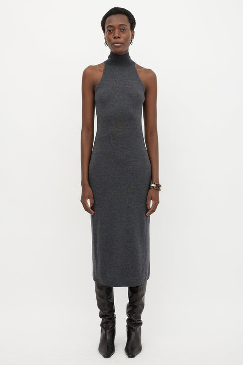 Toteme Wool Knit Sleeveless Dress