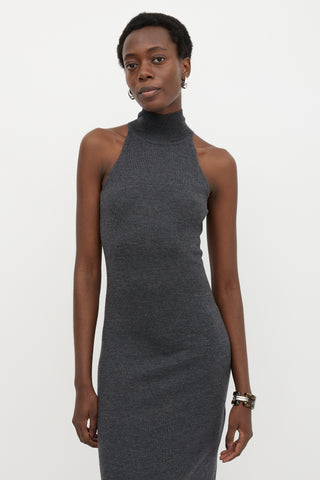 Toteme Wool Knit Sleeveless Dress