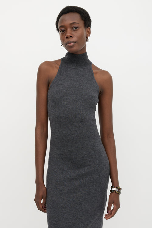 Toteme Wool Knit Sleeveless Dress