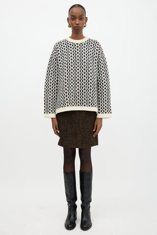 Toteme Wool Norwegian Knit Sweater