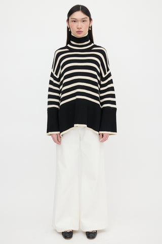 Toteme Wool Signature Stripe Sweater