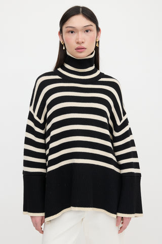 Toteme Wool Signature Stripe Sweater