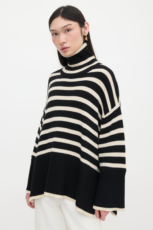 Toteme Wool Signature Stripe Sweater
