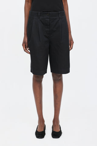Toteme Relaxed Twill Shorts