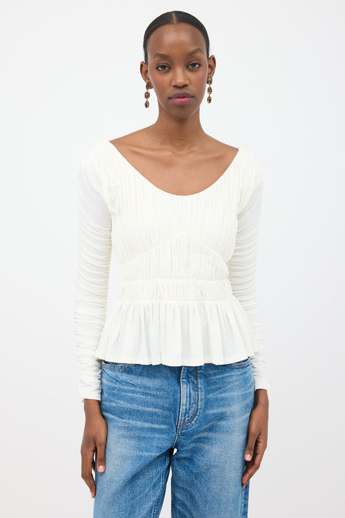 Tove Ruched Lydia Top
