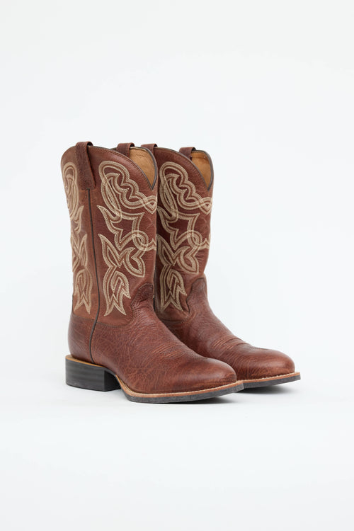VSP Archive Embroidered Western Boot