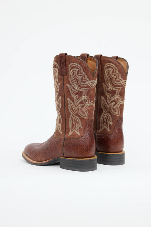 VSP Archive Embroidered Western Boot