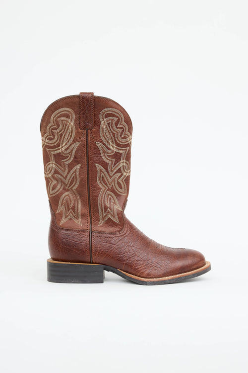 VSP Archive Embroidered Western Boot