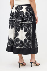 Ulla Johnson Fall 2022 Floral Francesca Skirt