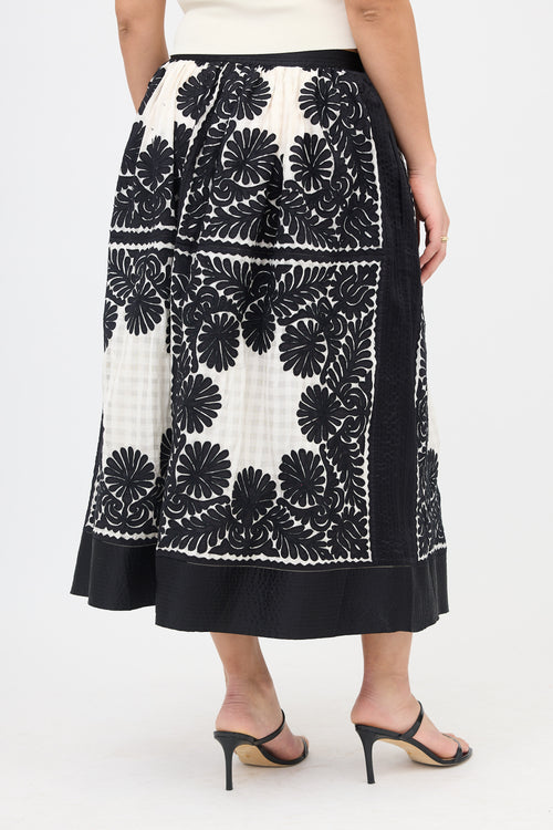 Ulla Johnson Fall 2022 Floral Francesca Skirt