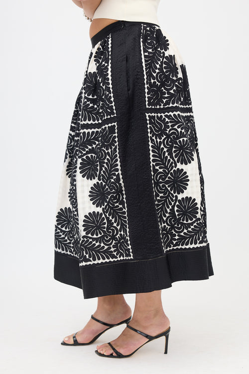 Ulla Johnson Fall 2022 Floral Francesca Skirt