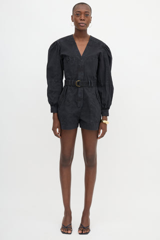 Ulla Johnson Cameron Belted Romper