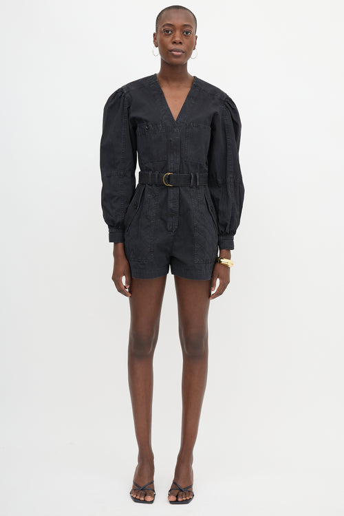 Ulla Johnson Cameron Belted Romper
