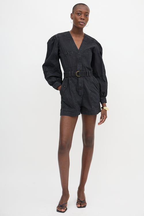 Ulla Johnson Cameron Belted Romper