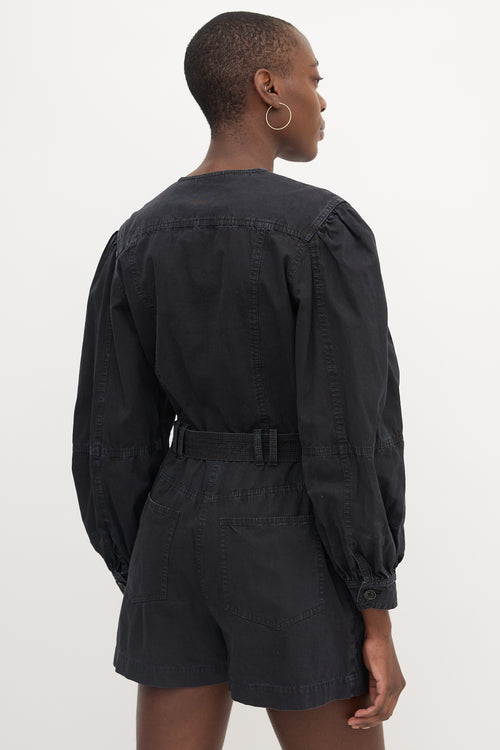 Ulla Johnson Cameron Belted Romper