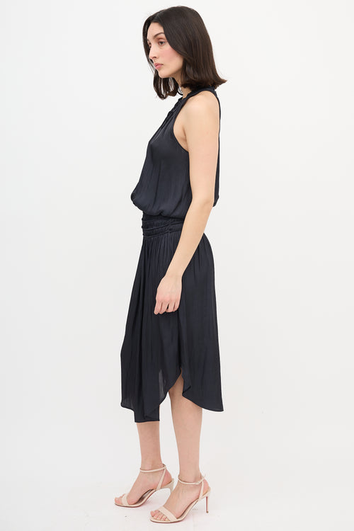Ulla Johnson Satin Cleo Midi Dress