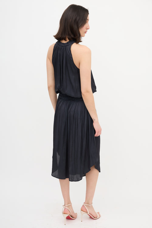 Ulla Johnson Satin Cleo Midi Dress