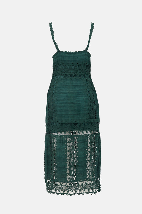 Ulla Johnson Lace Paneled Shivani Dress