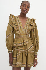 Ulla Johnson Anais Embroidered Dress