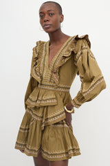 Ulla Johnson Anais Embroidered Dress