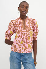 Ulla Johnson Silk Floral Desdra Top