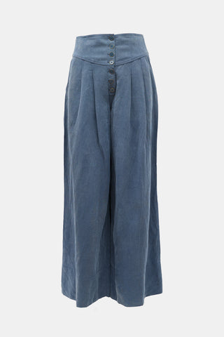 Ulla Johnson Pleated Wide Leg Pant