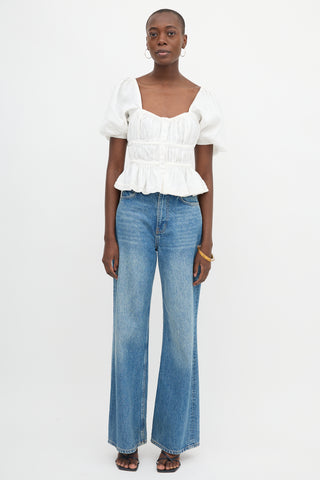 Ulla Johnson Linen Harley Top
