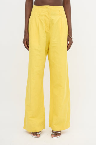 Ulla Johnson Linen Wide Leg Pant