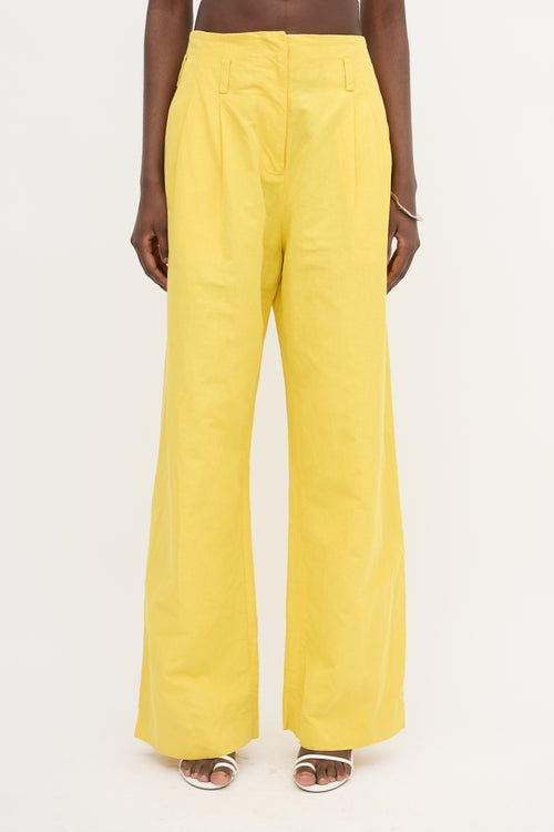 Ulla Johnson Linen Wide Leg Pant