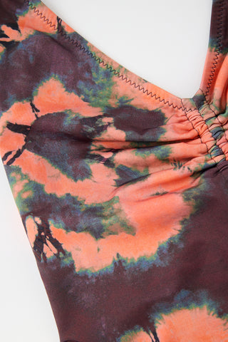 Ulla Johnson Tie Dye Dali Swimsuit