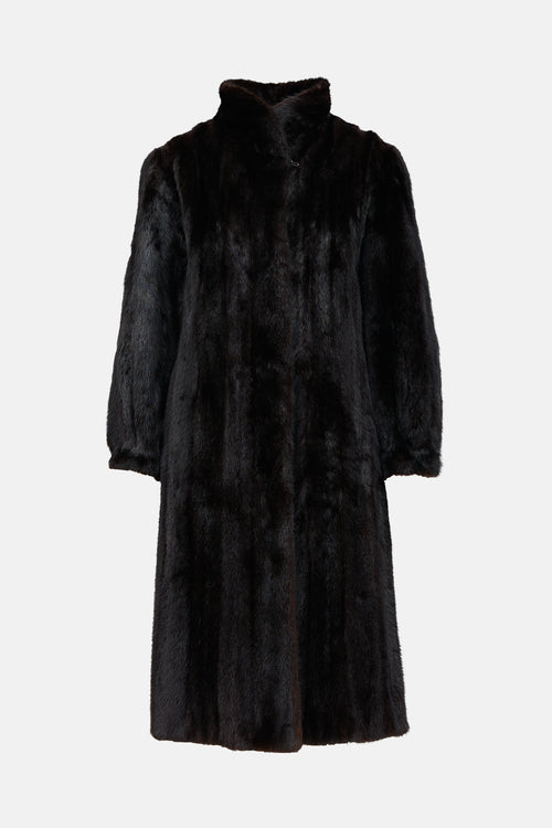 VSP ArchivePaneled Fur Coat
