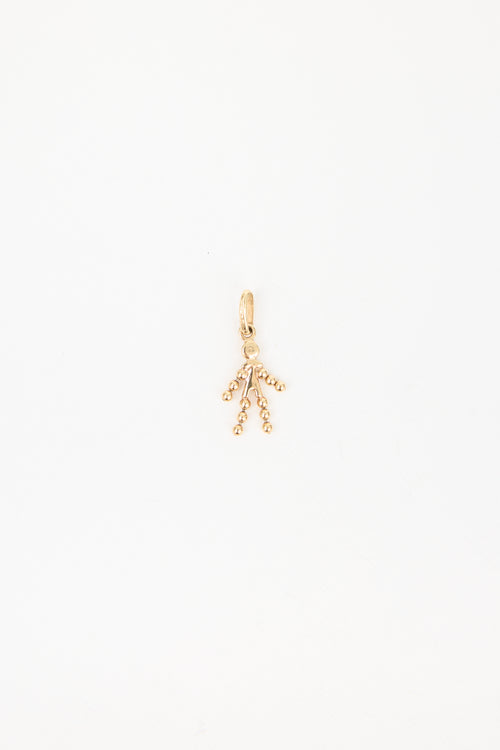 Fine Jewelry 9K Gold Figure Pendant