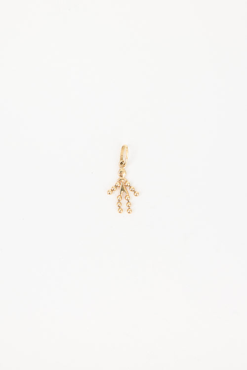 Fine Jewelry 9K Gold Figure Pendant