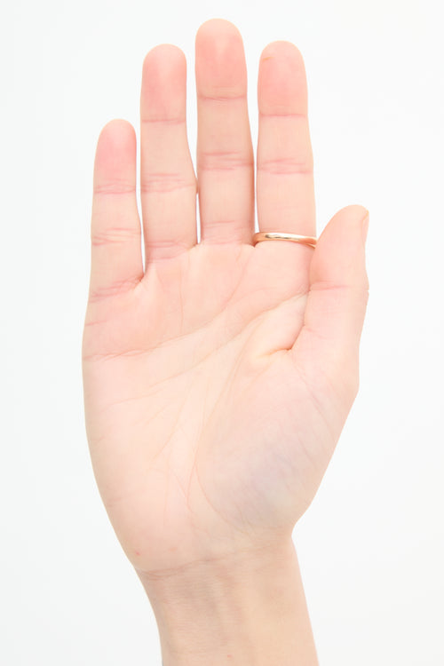 VSP Archive Rose Gold & Blue Oval Ring