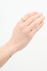 Links of London Rose Gold & Diamond Love Note Ring