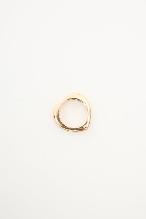 Links of London Rose Gold & Diamond Love Note Ring