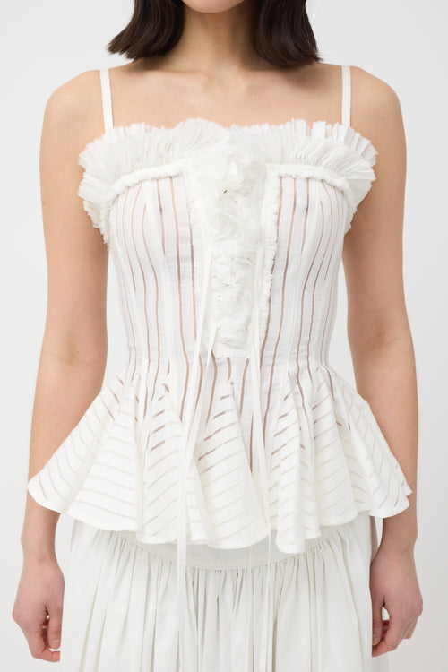 UNTTLD Penelope Bustier Top