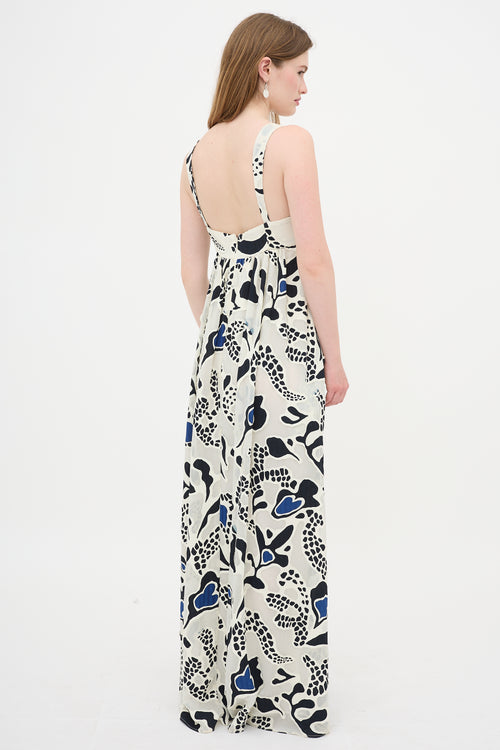 Ulla Johnson Fil Coupé Floral Maxi Dress