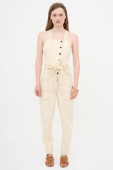 Ulla Johnson Denim Belted Overall