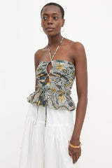 Ulla Johnson Printed Halter Top