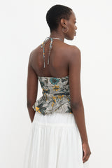 Ulla Johnson Printed Halter Top