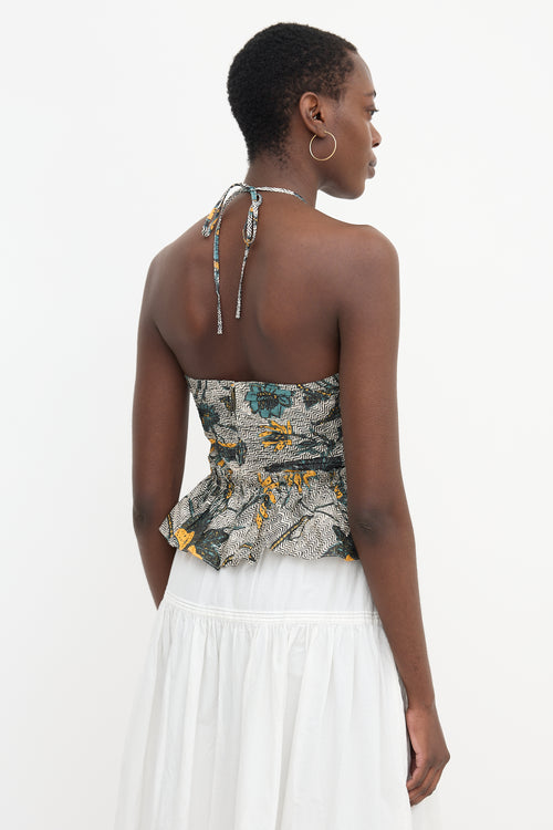 Ulla Johnson Printed Halter Top